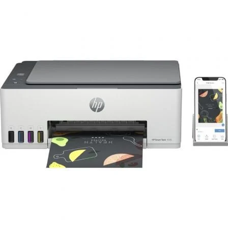 HP Smart Tank 5105 Multifunción Inyección de Tinta Color Gris/Basalto Claro
